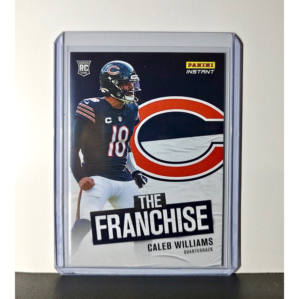 Caleb Williams Rookie 2024 Panini The Franchise NFL #24 Football Bears 1 of 319